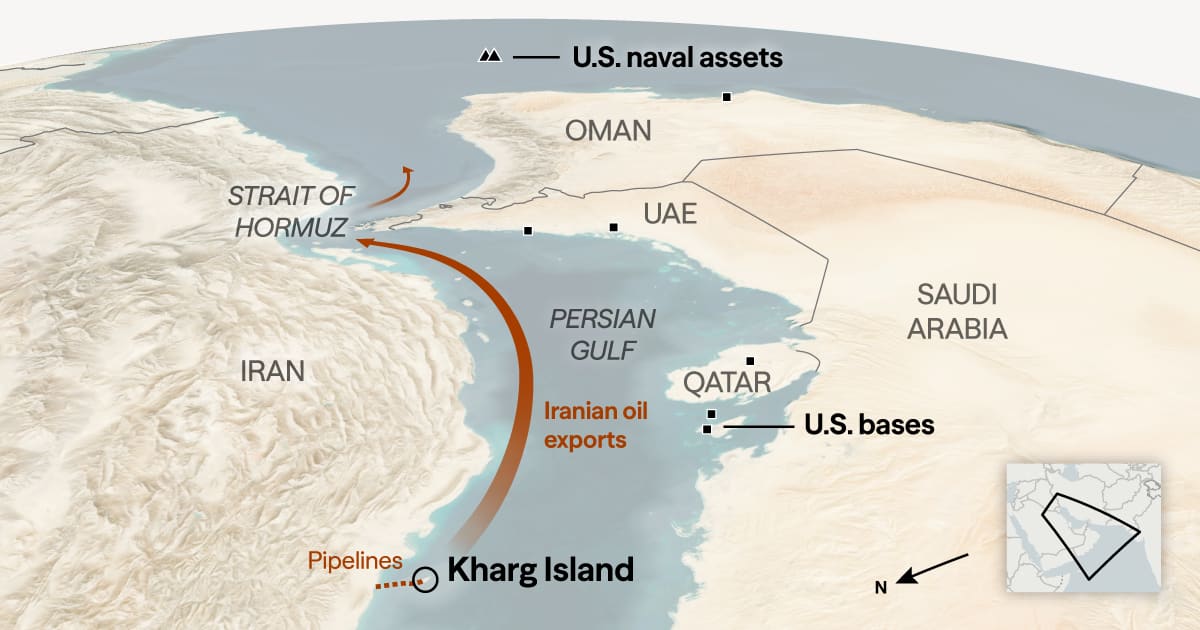 Iran's Vulnerable Oil Lifeline: The Strategic Importance of Kharg Island